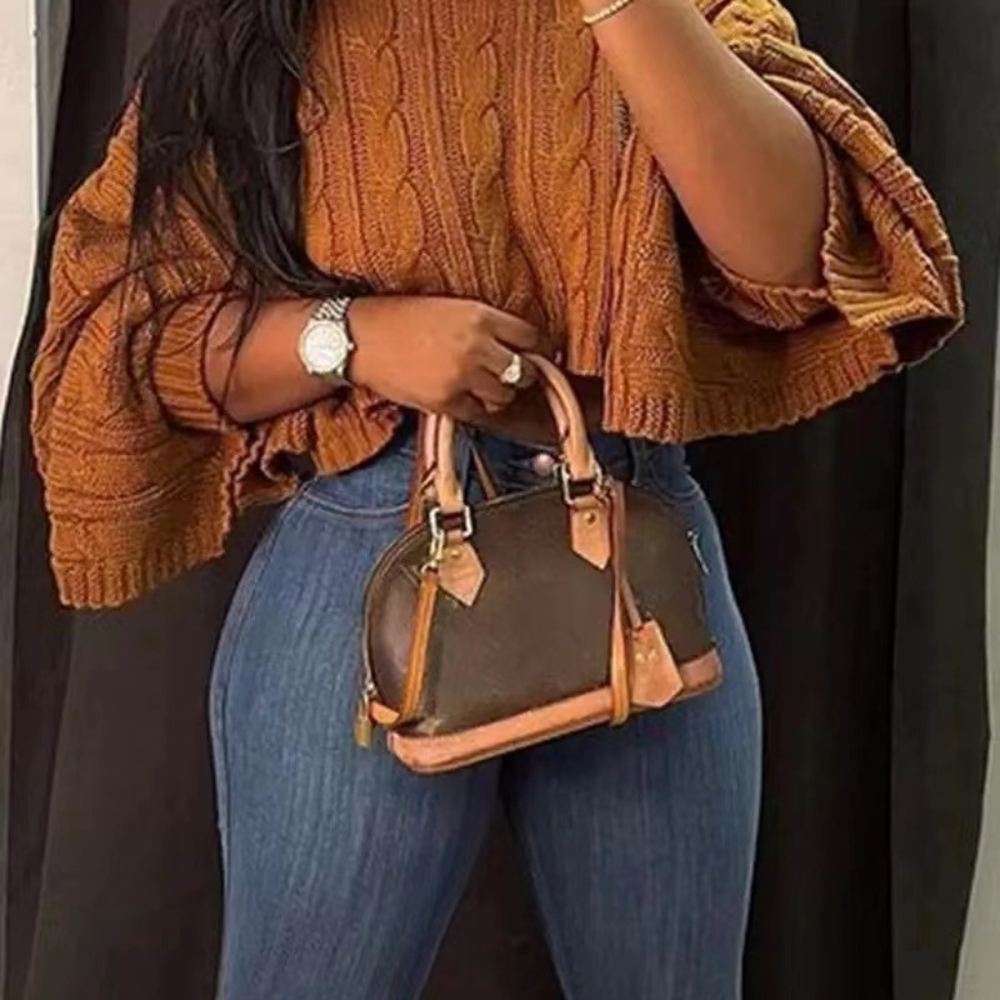 Cropped pull-over Sweaters